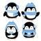 Big Dot of Happiness Winter Penguins - DIY Shaped Holiday and Christmas Party Cut-Outs - 24 Count